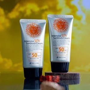3W Clinic Sunblock SPF 50+ PA+++ Korean Sunscreen Cream